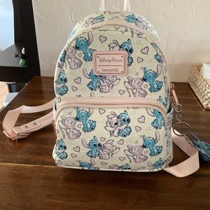Loungefly Stitch and Angel Backpack